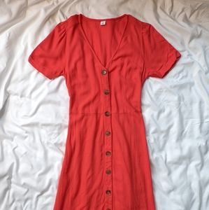 Button Dress